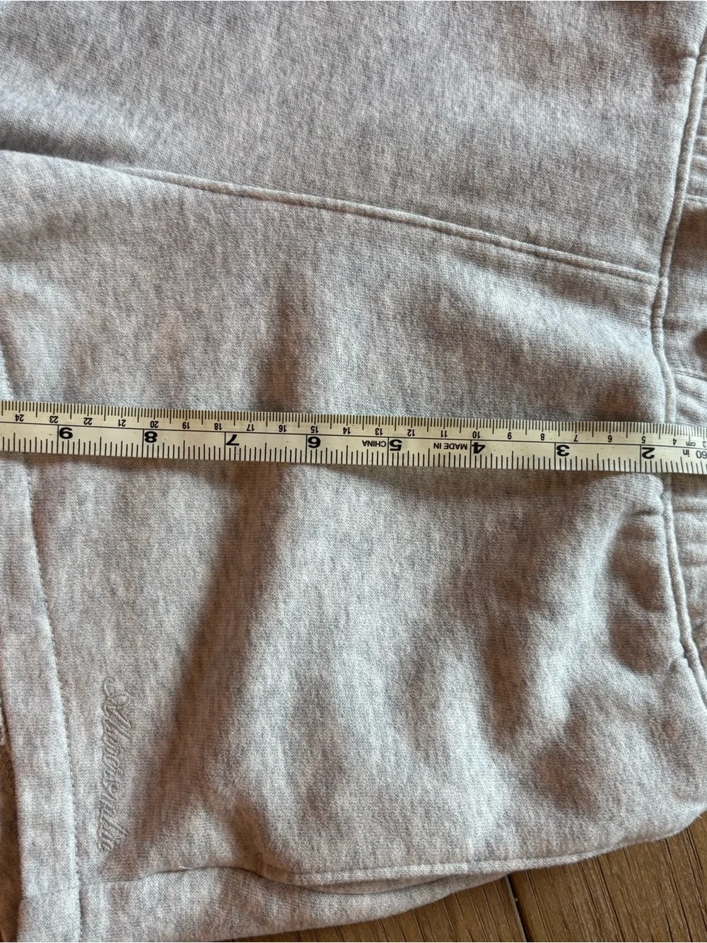 Abercrombie & Fitch Light Gray Girls' Pull-On Lounge Shorts